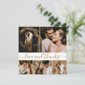 Amour et Merci 5 Photo Collage Mariage Merci (Debout devant)