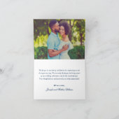 Amour et merci Blush Navy Mariage Photo (Intérieur)