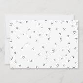 Amour Et Merci Joli Script Mariage Trois Photos (Dos)