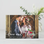 Amour et Merci Mariage Merci Photo (Debout devant)