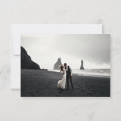 Amour et Merci Mariage minime de calligraphie phot (Dos)