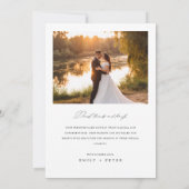 Amour et Merci | Mariage photo Boho (Dos)