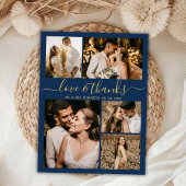 Amour et Merci Marine Photo Collage Mariage