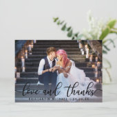 Amour et Merci | Merci photo Mariage moderne (Debout devant)