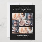 Amour et Merci modernes 5-Photo Funérailles/Bereav (Devant)