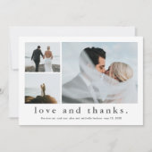 Amour et Merci photo Mariage (Devant)