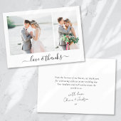 Amour et merci Script Photo Mariage
