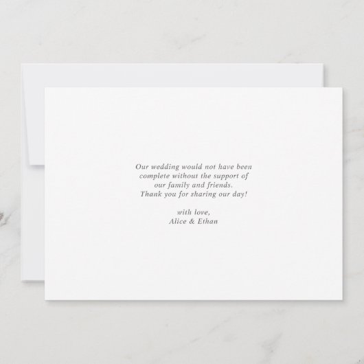 Amour Et Merci Verdure Mariage Tropical (Dos)