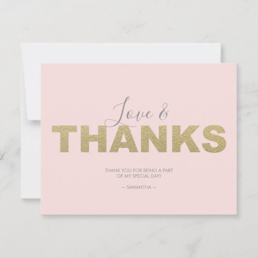 Amour et merci XOXO Merci (Devant)