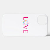 Amour et papillons Coque-Mate coque iphone (Verso (horizontal))