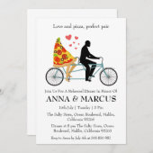 amour et pizza plaisir répétition invitations dîne (Devant / Derrière)