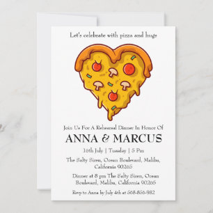 amour et pizza plaisir répétition invitations dîne