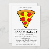 amour et pizza plaisir répétition invitations dîne (Devant / Derrière)