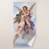 Amour et Psyché, Bouguereau (Serviette de bain)