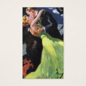 Amour et romance vintage, baiser romantique (Devant)