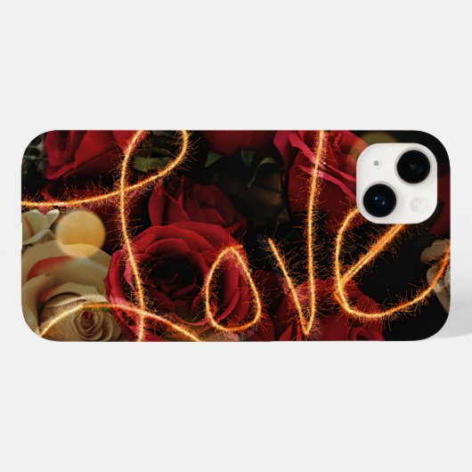 Amour Et Rose iPhone / coque ipad (Verso (horizontal))