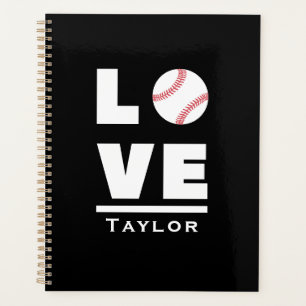 Amour Et Vie Du Ventilateur Sport De Baseball Nom