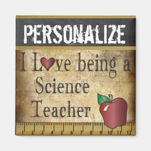 Amour étant un aimant de professeur de Sciences