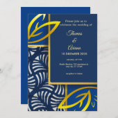 Amour éternel - Faire-part de mariage (Devant / Derrière)