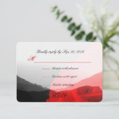 Amour éternel/Mountain Range Rose rouge RSVP (Debout devant)