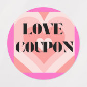 Amour Étiquette V jour (Design 2)