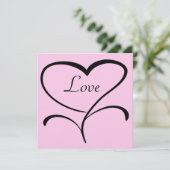 Amour Faire-part de mariage (Debout devant)