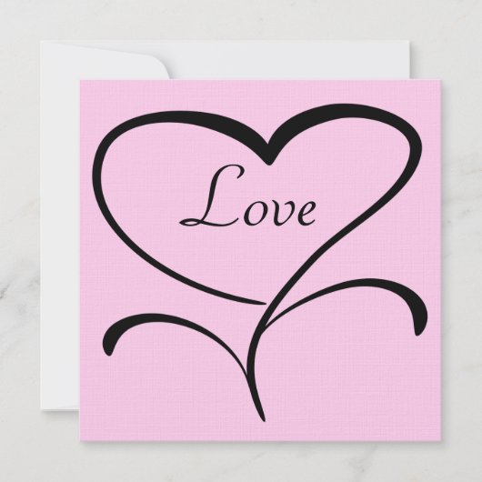 Amour Faire-part de mariage (Devant)