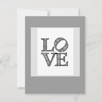 Amour Fiançailles Invitation