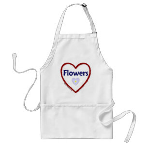Amour : Fleurs - Tablier