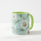 Amour florissant - Fête des mères Mugs floraux (Devant droit)