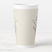 Amour Foi Espoir dans la tasse de café en lin gran (Devant)