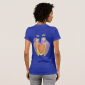 Amour Guardian Angels Art T-Shirts femmes (Dos entier)