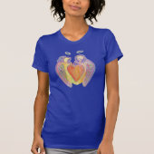Amour Guardian Angels Art T-Shirts femmes (Devant)