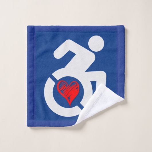 Amour Handicap (Gant de toilette)