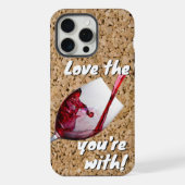 Amour humoristique Le vin avec lequel vous êtes (Verso)