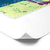 Amour. Impression Art déco vintage (Coin)