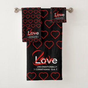 AMOUR INCONDITIONNEL Coeurs rouges