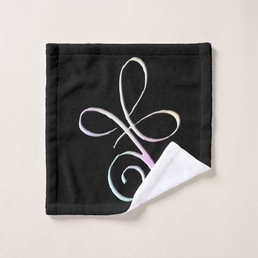 Amour inconditionnel pastel (Gant de toilette)