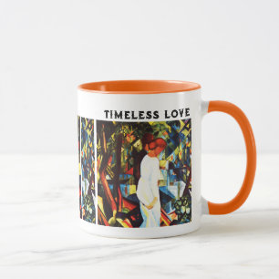 Amour Intemporel. Beaux-arts Saint-Valentin Mugs c