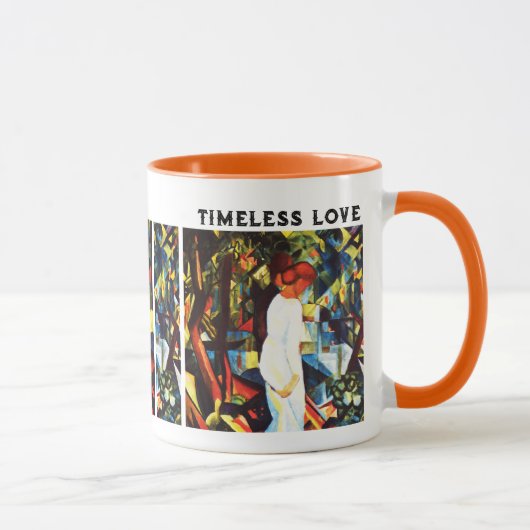 Amour Intemporel. Beaux-arts Saint-Valentin Mugs c (Droite)