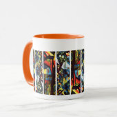 Amour Intemporel. Beaux-arts Saint-Valentin Mugs c (Devant gauche)