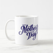 🖤 Amour intemporel - Fête des Mères Ligne Art Mug (Gauche)