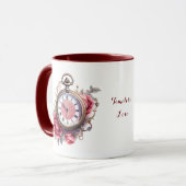 Amour intemporel Romantique Saint Valentin Mug (Devant gauche)