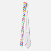 Amour interracial Rainbow Hearts Cravate (Dos)