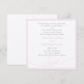 Amour Invitation (Devant / Derrière)