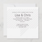 "Amour invitation de douche chez premier Latte" (Dos)