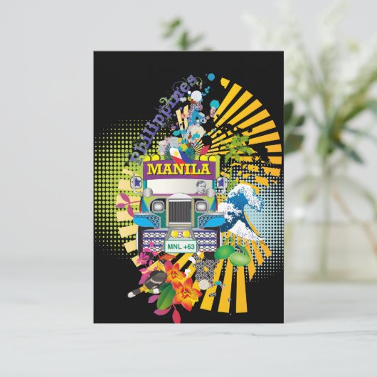 Amour invitations de Manille, Philippines (Debout devant)