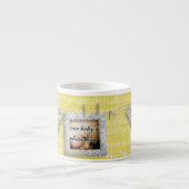 Amour jaune XOXO Cherish Nounours Baby Mug (Devant)