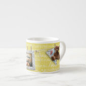 Amour jaune XOXO Cherish Nounours Baby Mug (Devant droit)