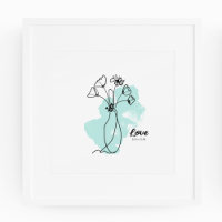 Amour - John 3:16 Imprimer, Poster Papier (Matte)